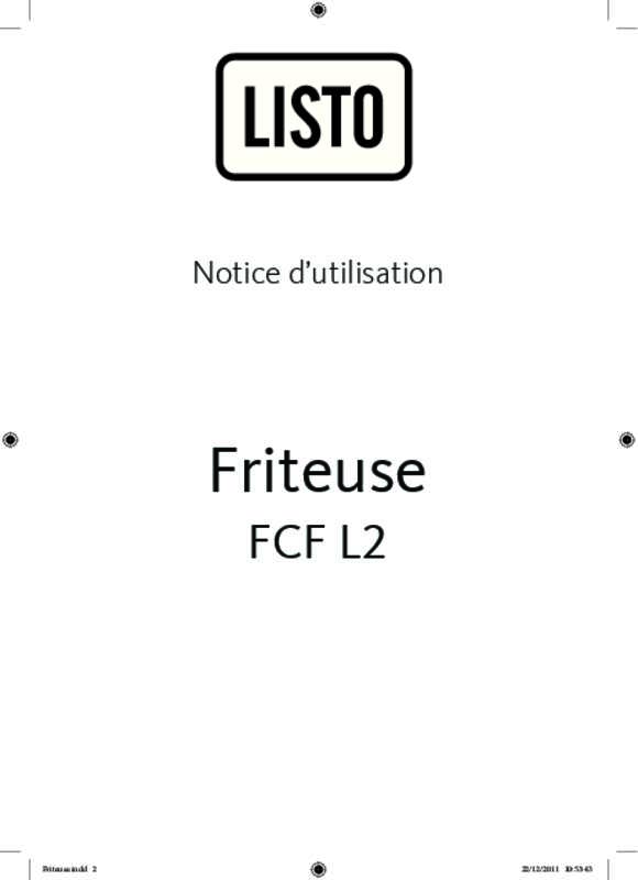 Guide utilisation LISTO FCF L2 de la marque LISTO