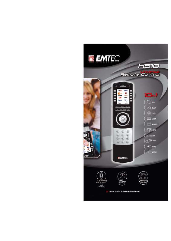 Guide utilisation  EMTEC H510  de la marque EMTEC