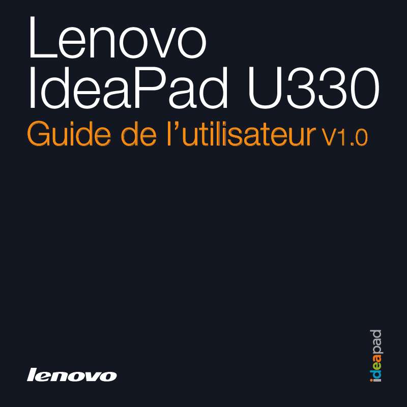 Guide utilisation  LENOVO U330  de la marque LENOVO