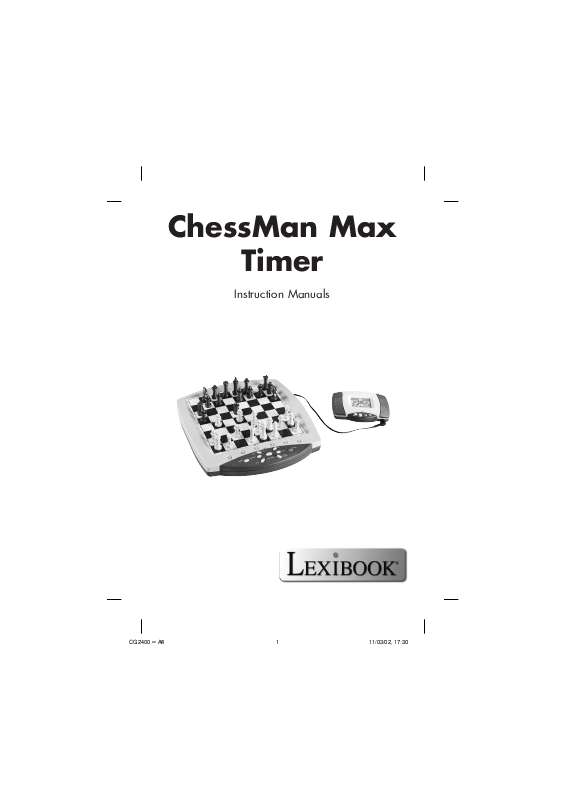 Guide utilisation  LEXIBOOK CG2400  de la marque LEXIBOOK