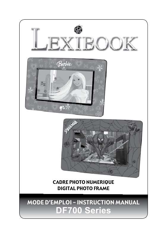 Guide utilisation  LEXIBOOK DF700HSM  de la marque LEXIBOOK