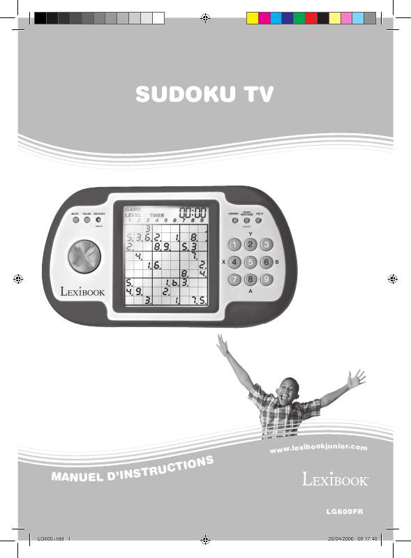 Guide utilisation  LEXIBOOK LG600FR  de la marque LEXIBOOK