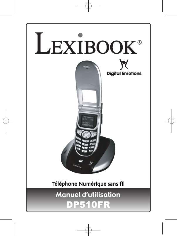 Guide utilisation  LEXIBOOK DP510FR  de la marque LEXIBOOK