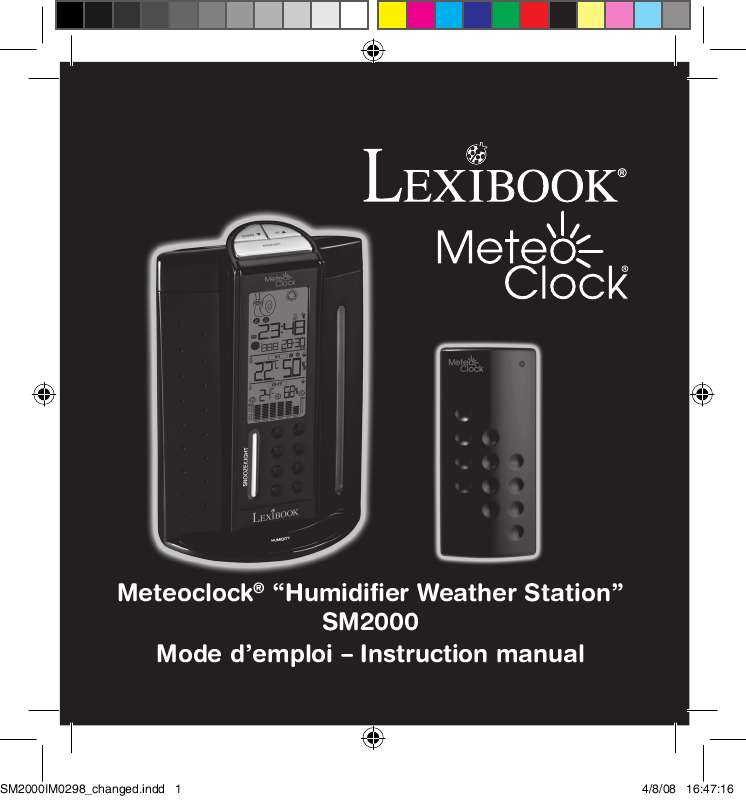Guide utilisation  LEXIBOOK SM2000  de la marque LEXIBOOK