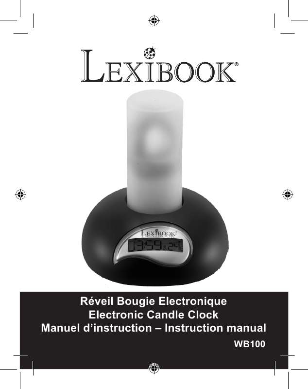 Guide utilisation LEXIBOOK WB100  de la marque LEXIBOOK