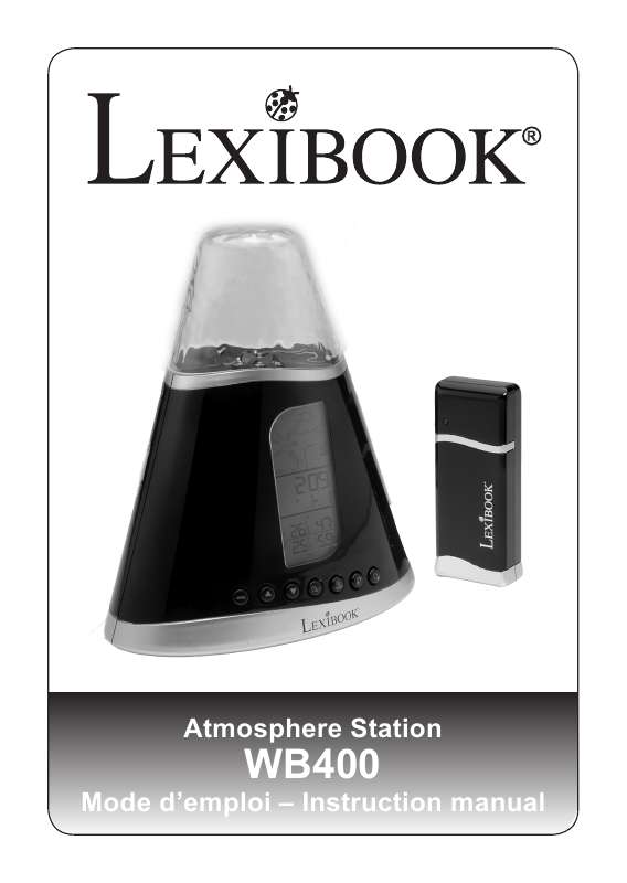 Guide utilisation  LEXIBOOK WB400  de la marque LEXIBOOK