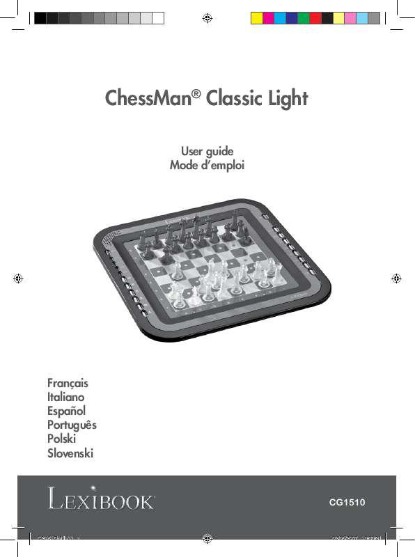 Guide utilisation  LEXIBOOK CHESSMAN CLASSIC LIGHT  de la marque LEXIBOOK