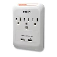 Notice PHILIPS SPP3038 Power strip