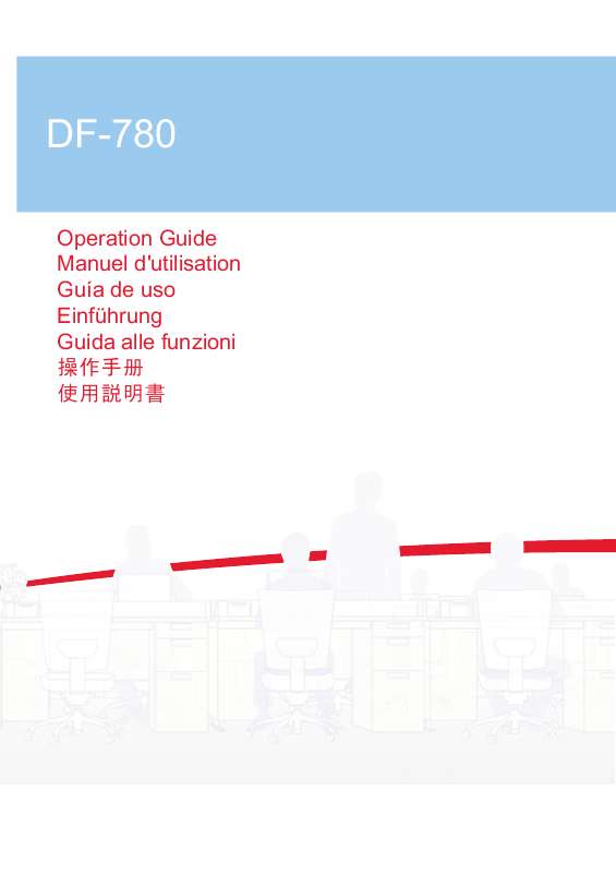 Guide utilisation KYOCERA DF-780  de la marque KYOCERA