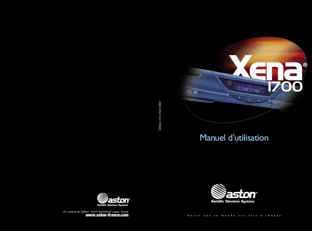 Guide utilisation ASTON XENA  de la marque ASTON