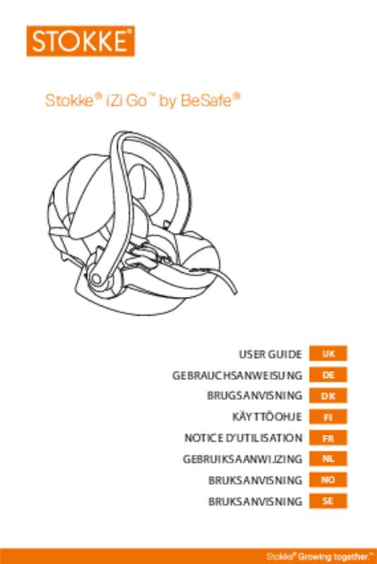 Guide utilisation STOKKE IZI GO BY BESAFE  de la marque STOKKE
