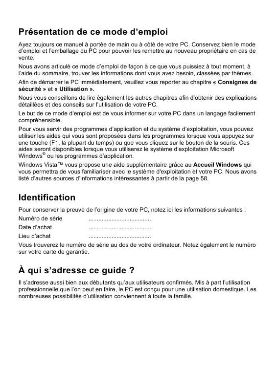 Guide utilisation MEDION AKOYA MD 96464  de la marque MEDION