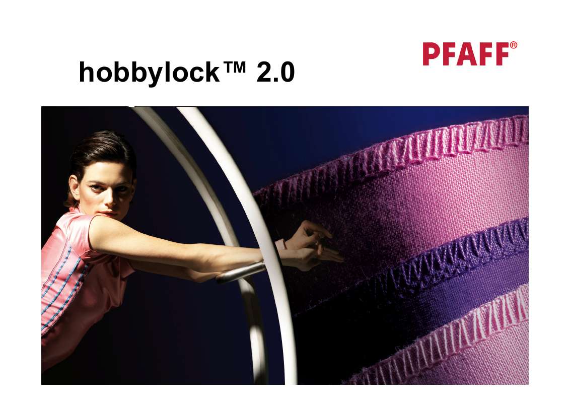 Guide utilisation PFAFF HOBBYLOCK 2.0  de la marque PFAFF