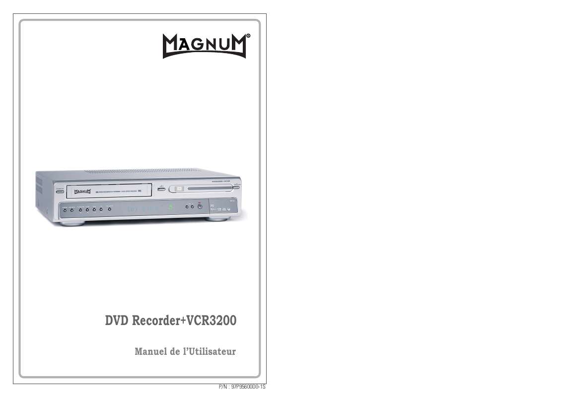 Guide utilisation DAEWOO DVD RECORDER VCR3200 de la marque DAEWOO