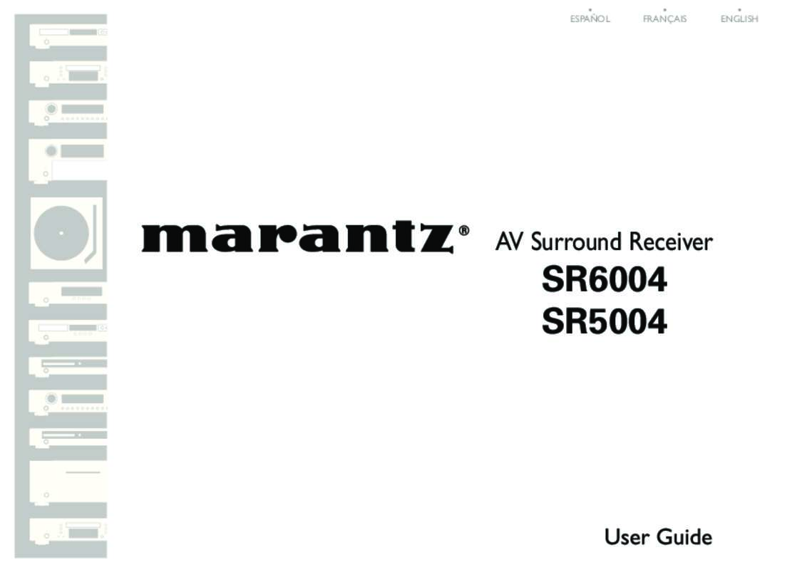 Guide utilisation MARANTZ SR5004  de la marque MARANTZ