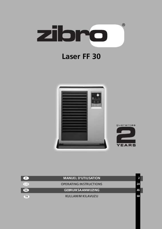 Guide utilisation  ZIBRO LASER FF 30  de la marque ZIBRO