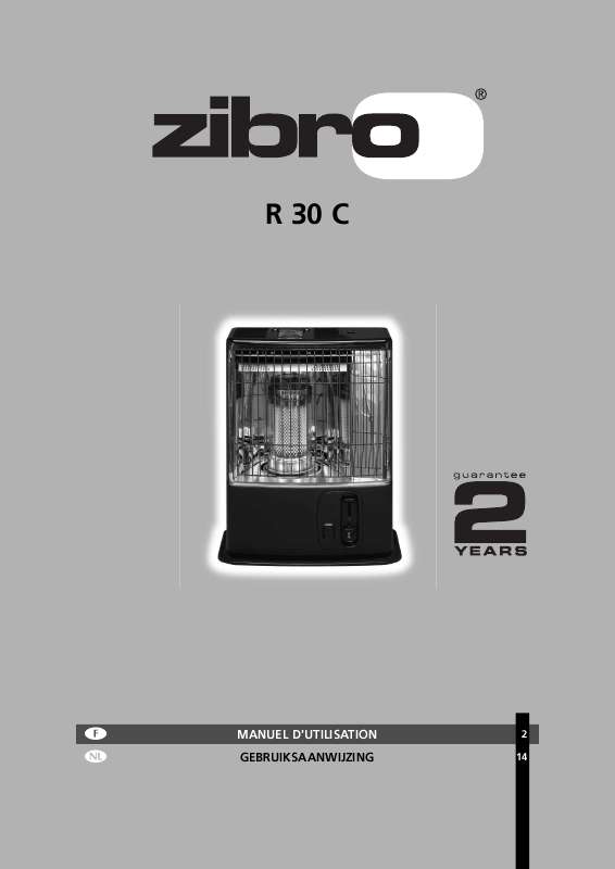 Guide utilisation  ZIBRO R30C  de la marque ZIBRO