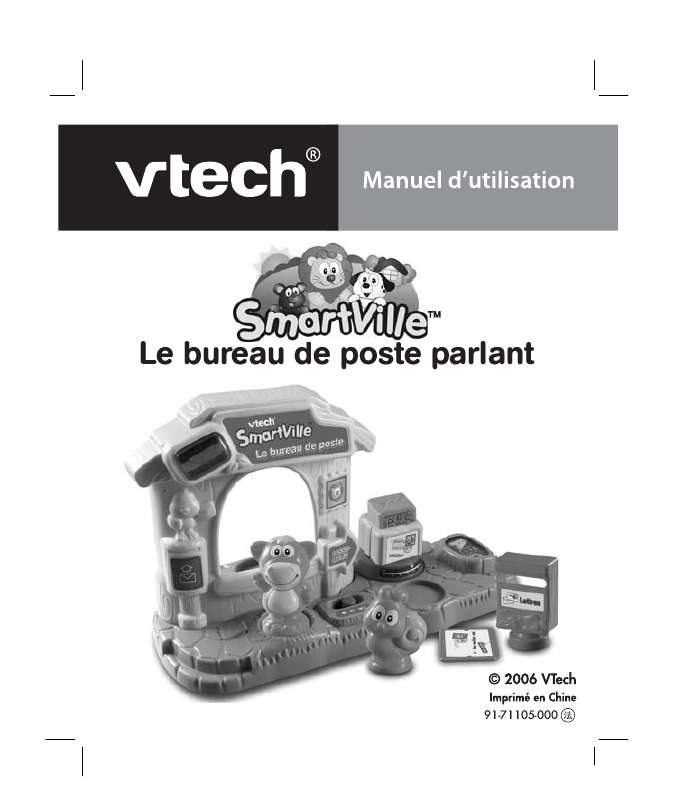 Guide utilisation VTECH LE BUREAU DE POSTE PARLANT  de la marque VTECH