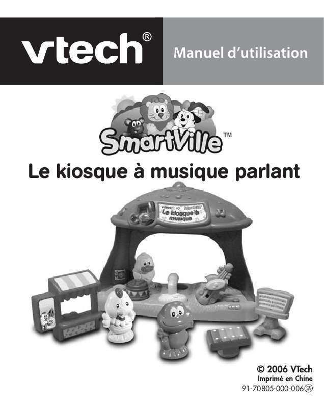 Guide utilisation VTECH LE KIOSQUE A MUSIQUE PARLANT  de la marque VTECH