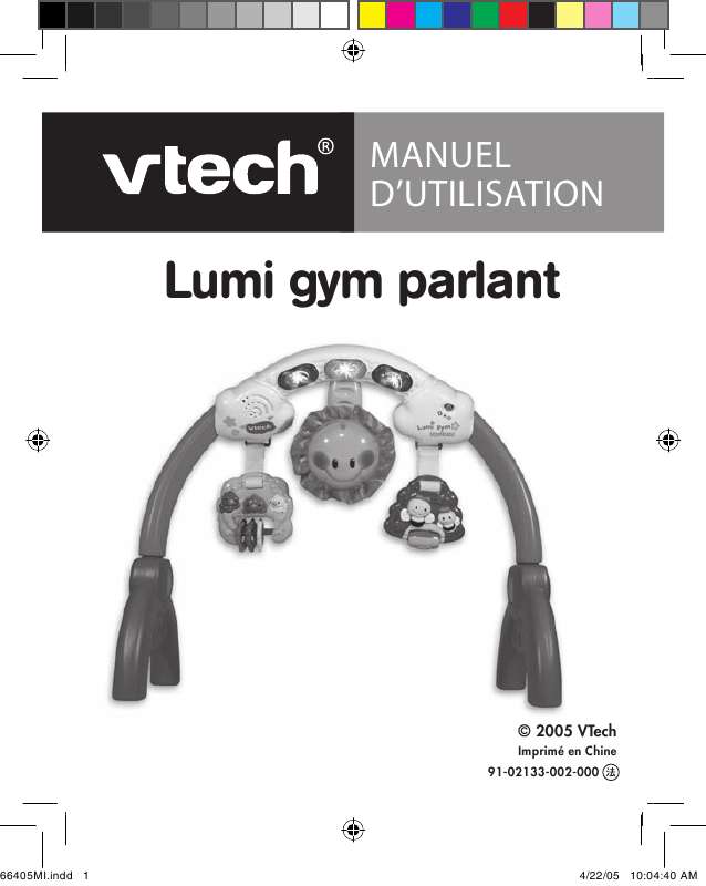 Guide utilisation VTECH LUMI GYM  de la marque VTECH
