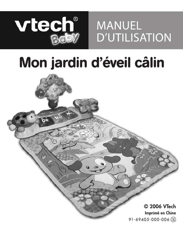 Guide utilisation VTECH MON JARDIN D EVEIL CALIN  de la marque VTECH
