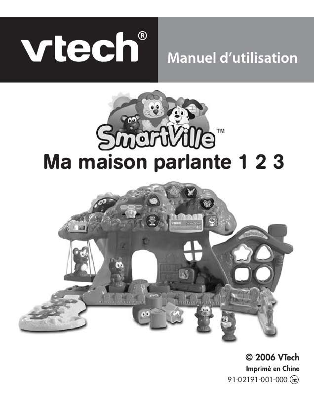 Guide utilisation VTECH 123 MAISON PARLANTE  de la marque VTECH