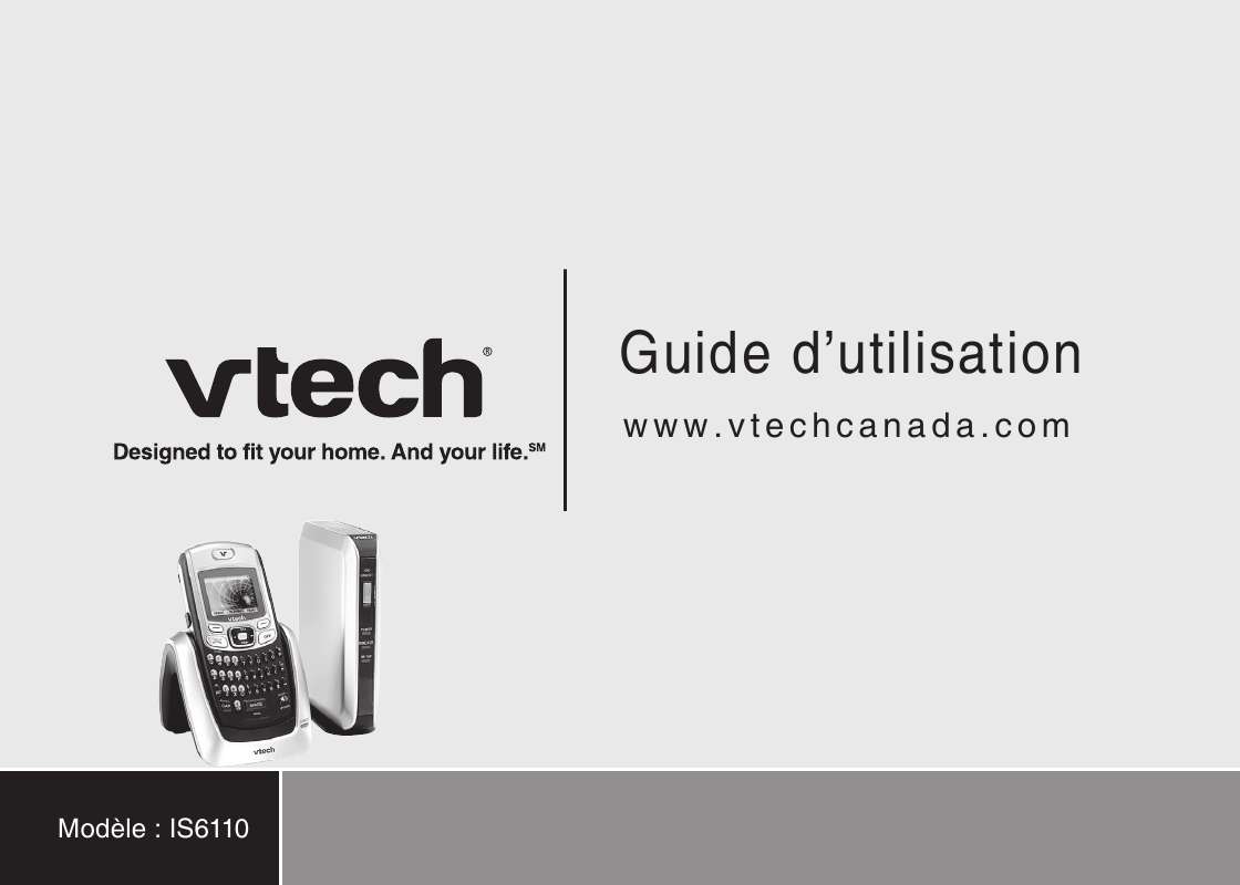 Guide utilisation VTECH IS6110  de la marque VTECH