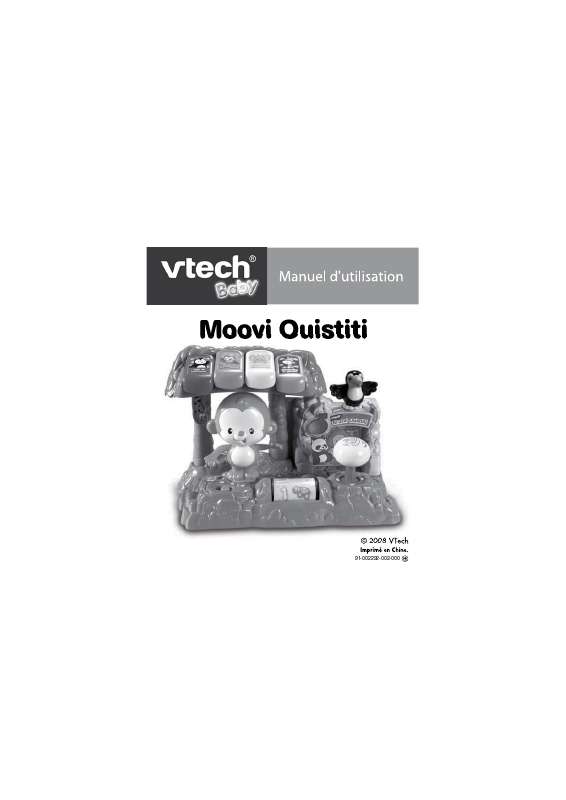 Guide utilisation VTECH MOOVI OUISTITI  de la marque VTECH