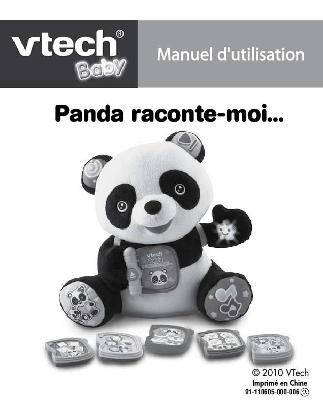 Guide utilisation VTECH PANDA RACONTE MOI  de la marque VTECH