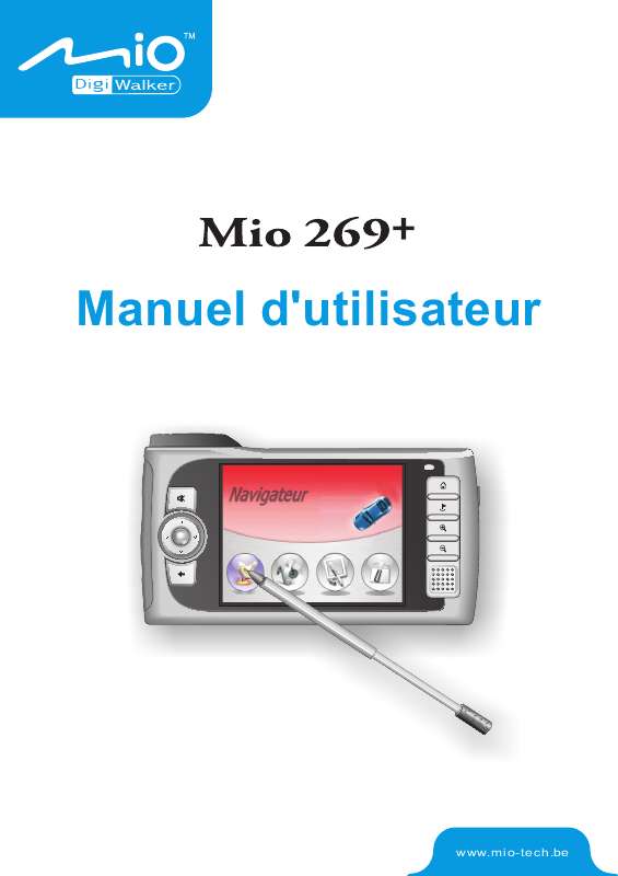 Guide utilisation MIO 269+  de la marque MIO