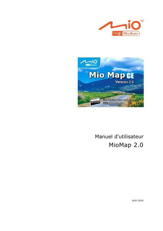 Guide utilisation MIO MAP CE 2.0  de la marque MIO