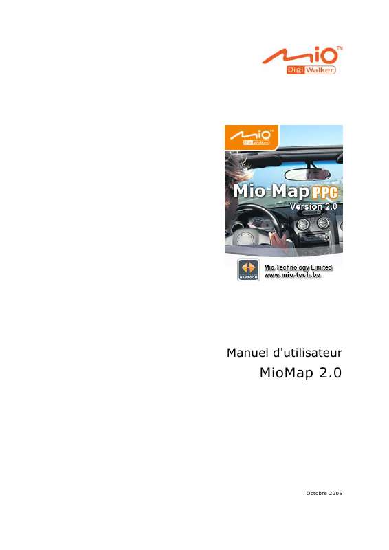 Guide utilisation MIO MAP V 2  de la marque MIO