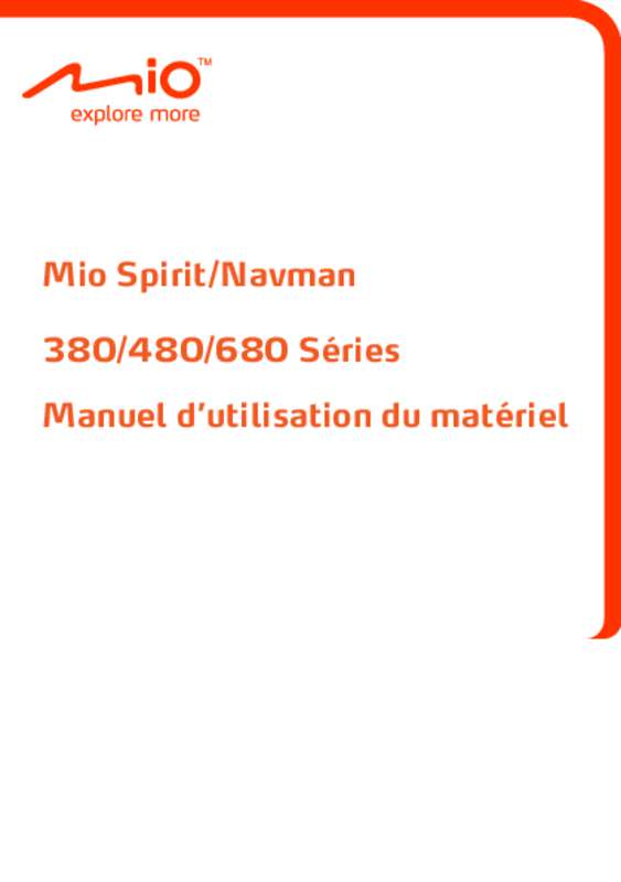 Guide utilisation MIO SPIRIT S485 EUROPE  de la marque MIO