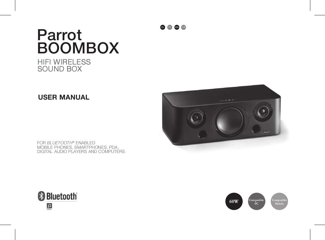 Guide utilisation PARROT BOOMBOX  de la marque PARROT