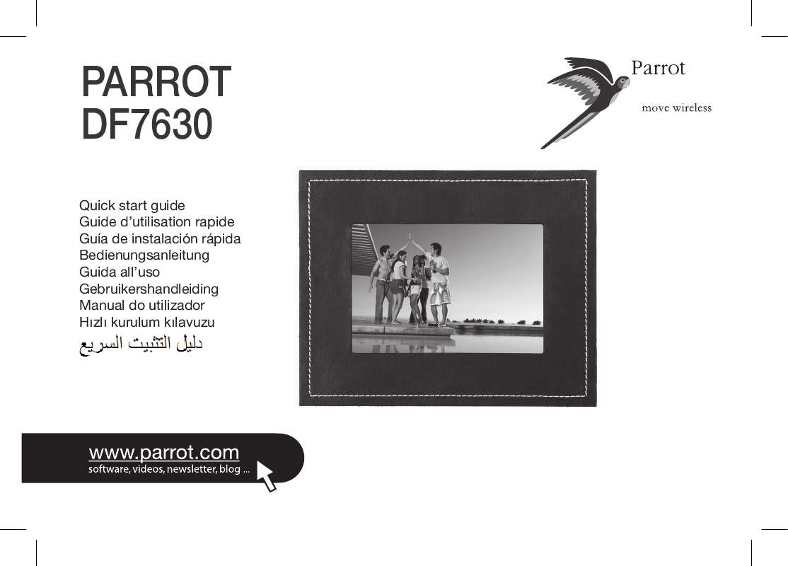 Guide utilisation PARROT DF7630  de la marque PARROT