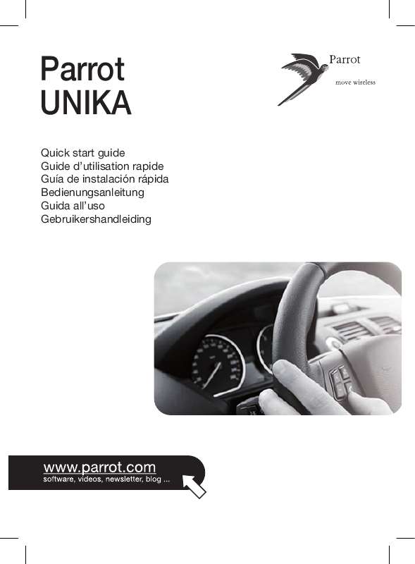 Guide utilisation PARROT UNIKA  de la marque PARROT