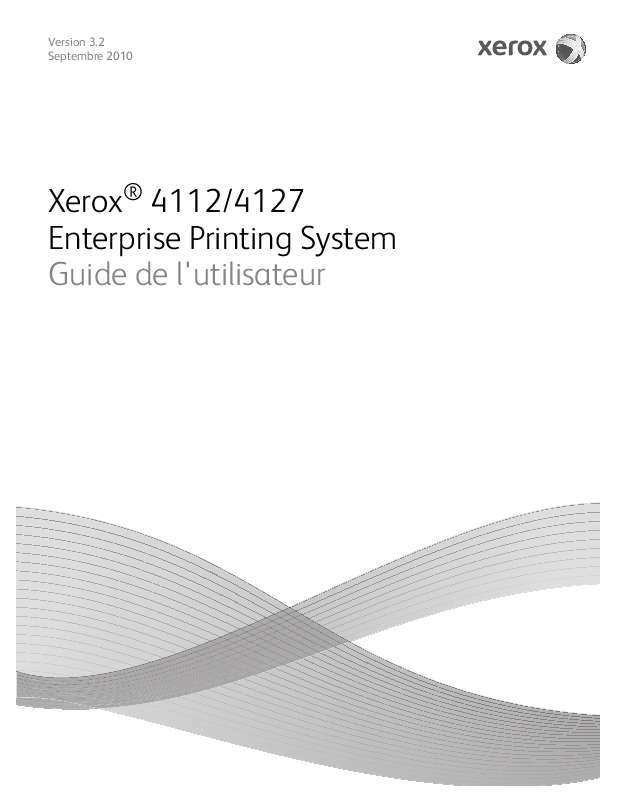 Guide utilisation  XEROX 4112  de la marque XEROX