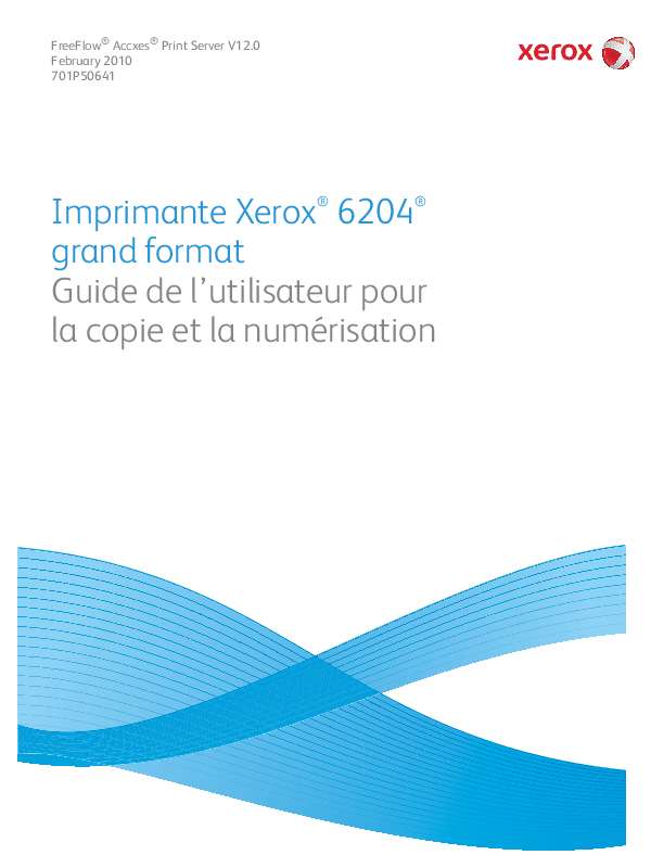 Guide utilisation  XEROX 6204  de la marque XEROX