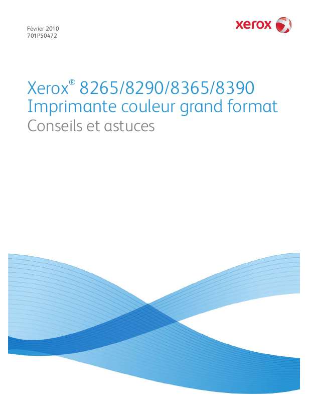 Guide utilisation  XEROX 8390  de la marque XEROX