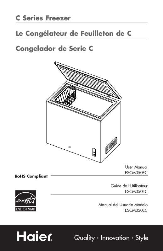 Guide utilisation  HAIER ESCM050EC  de la marque HAIER