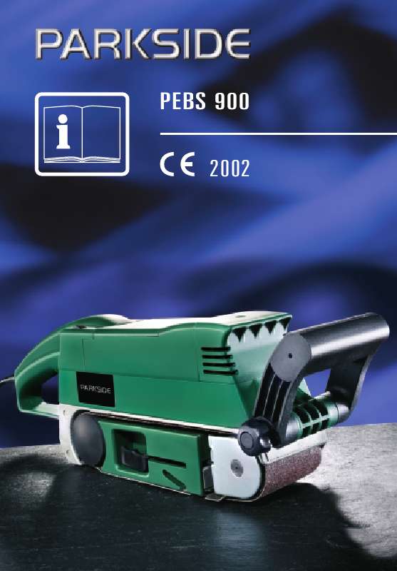 Guide utilisation  PARKSIDE PEBS 900 -2002  de la marque PARKSIDE