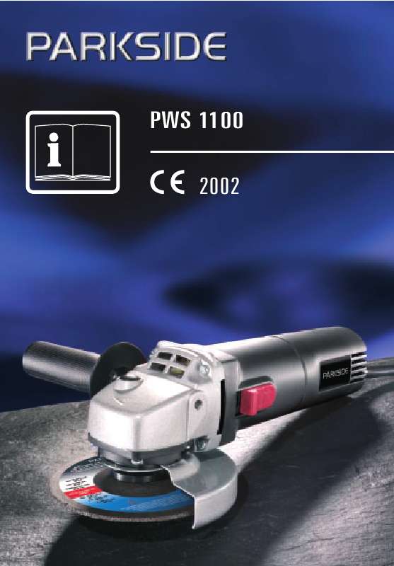 Guide utilisation  PARKSIDE PWS 1100  de la marque PARKSIDE