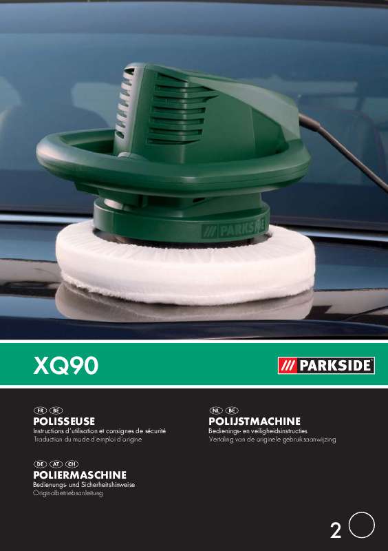 Guide utilisation  PARKSIDE XQ 90  de la marque PARKSIDE