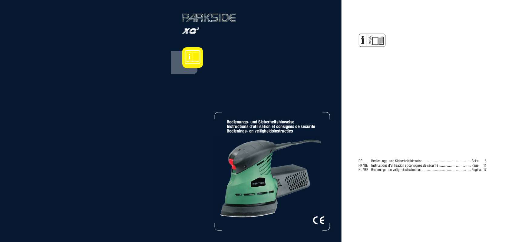 Guide utilisation  PARKSIDE XQ2  de la marque PARKSIDE