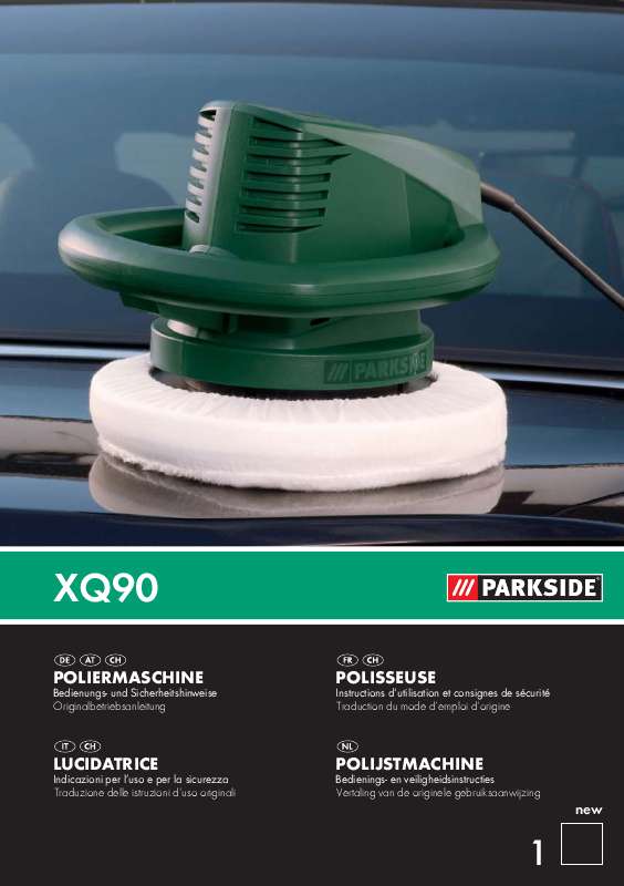 Guide utilisation  PARKSIDE XQ90  de la marque PARKSIDE