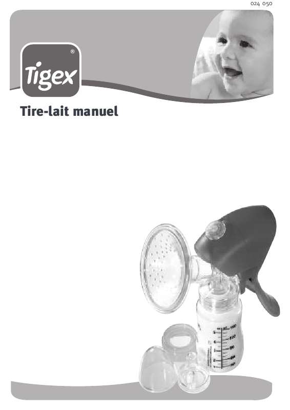 Guide utilisation  TIGEX TIRE-LAIT MANUEL  de la marque TIGEX