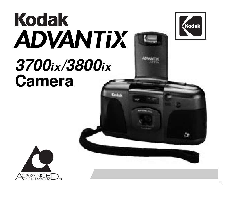 Guide utilisation KODAK ADVANTIX 3700IX  de la marque KODAK