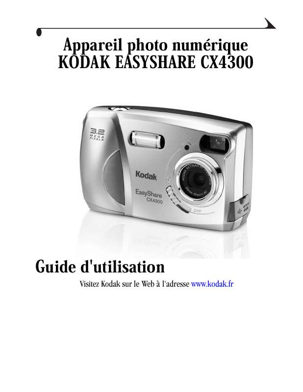 Guide utilisation KODAK CX4300  de la marque KODAK