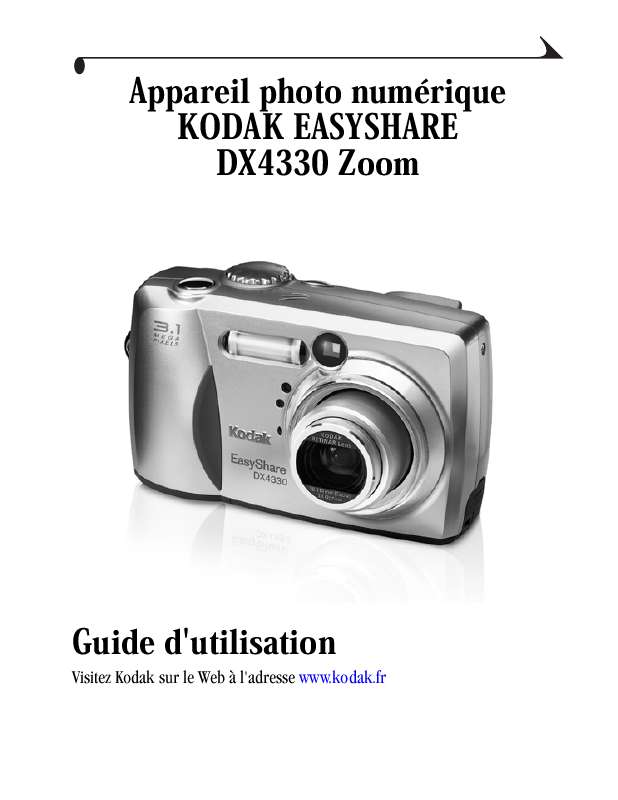 Guide utilisation KODAK DX4330  de la marque KODAK