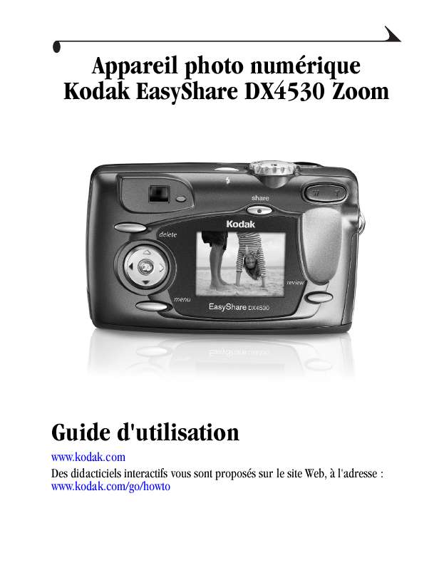 Guide utilisation KODAK DX4530  de la marque KODAK